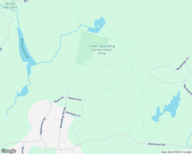 map of restaurants, bars, coffee shops, grocery stores, and more near 1 Aspen Drive in Pelham