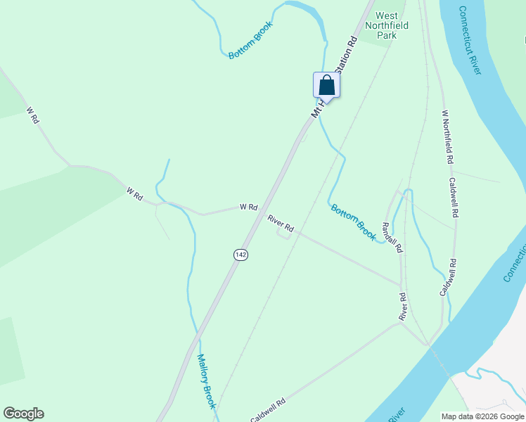 map of restaurants, bars, coffee shops, grocery stores, and more near 0 West Road in Northfield