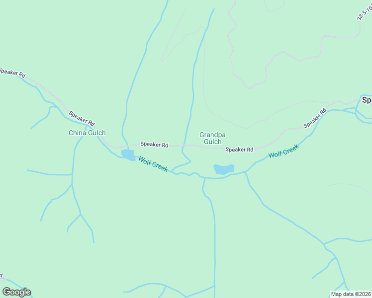 map of restaurants, bars, coffee shops, grocery stores, and more near 3000 Speaker Road in Wolf Creek