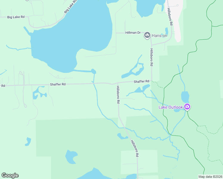 map of restaurants, bars, coffee shops, grocery stores, and more near 5375 Hillsboro Road in Oakland County