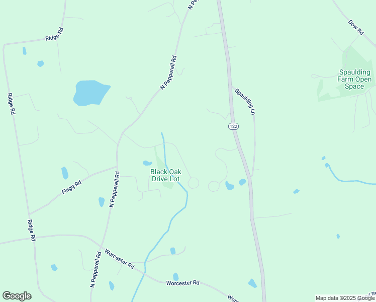map of restaurants, bars, coffee shops, grocery stores, and more near 30 Black Oak Drive in Hollis