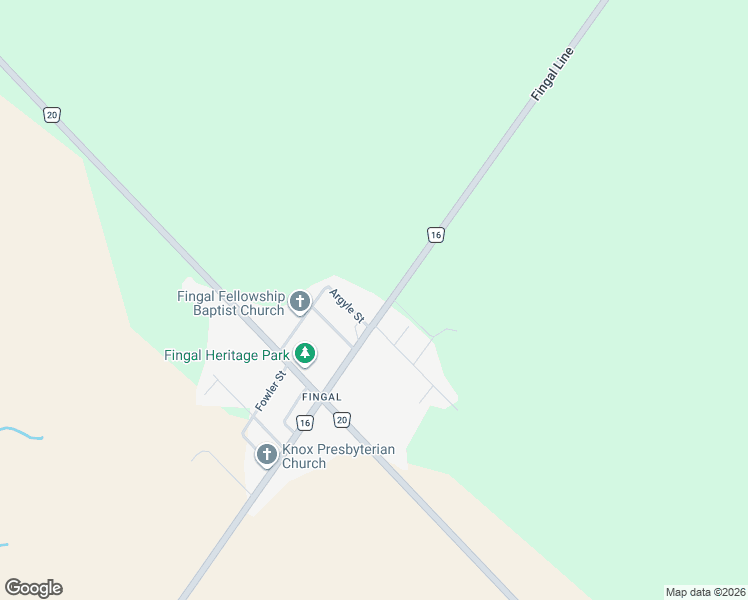map of restaurants, bars, coffee shops, grocery stores, and more near 7954 Argyle Street in Fingal