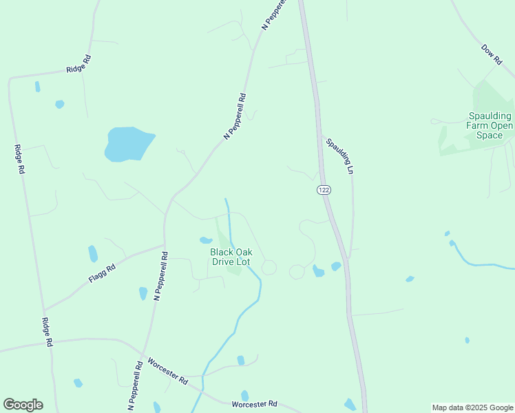 map of restaurants, bars, coffee shops, grocery stores, and more near 30 Black Oak Drive in Hollis