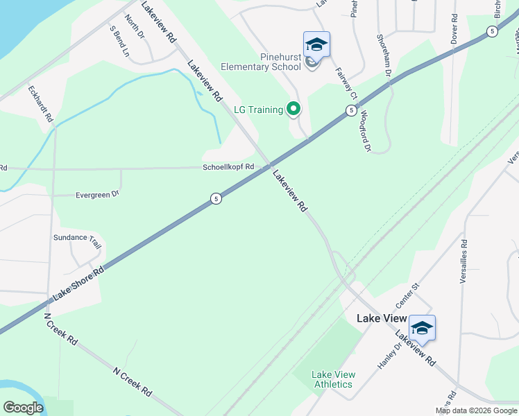 map of restaurants, bars, coffee shops, grocery stores, and more near 6227 Lake Shore Road in Lake View
