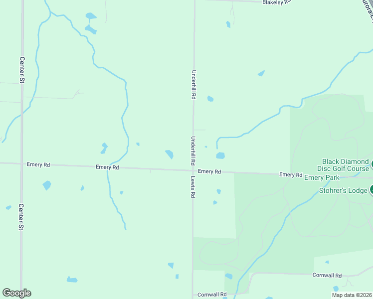 map of restaurants, bars, coffee shops, grocery stores, and more near 1525 Underhill Road in East Aurora