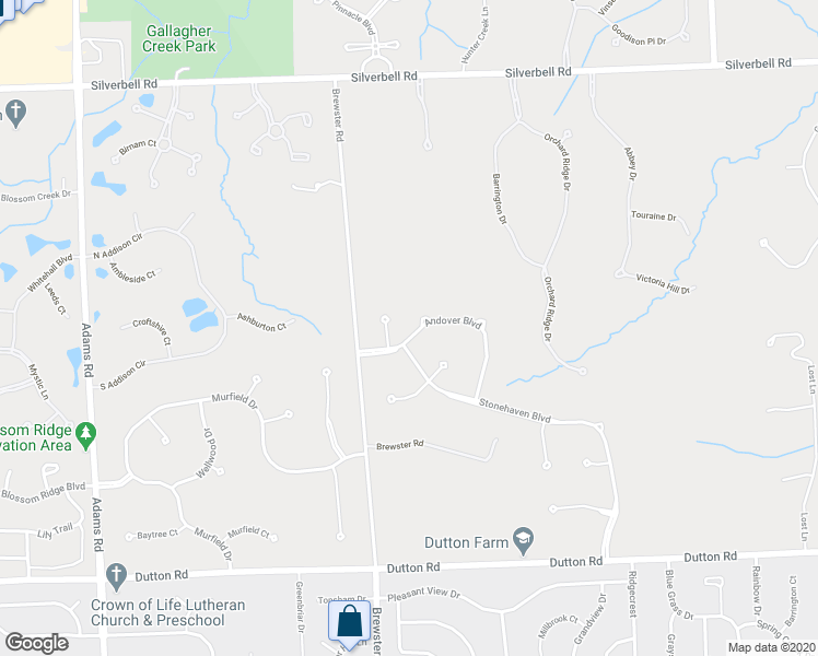 map of restaurants, bars, coffee shops, grocery stores, and more near 2414 Andover Boulevard in Rochester