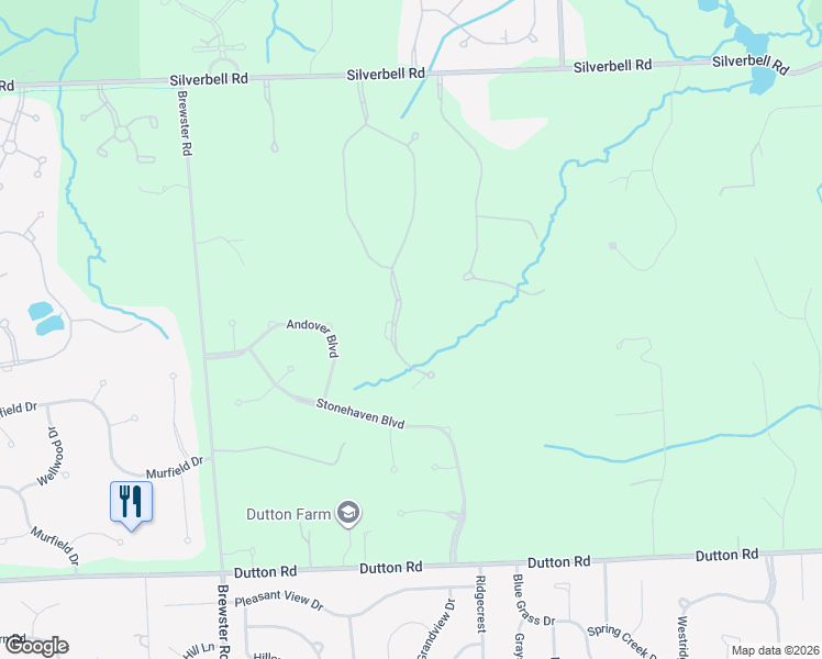 map of restaurants, bars, coffee shops, grocery stores, and more near 5537 Orchard Ridge Drive in Rochester