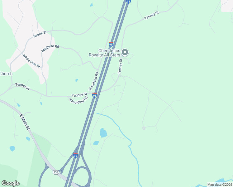 map of restaurants, bars, coffee shops, grocery stores, and more near 6 Patriot Lane in Georgetown