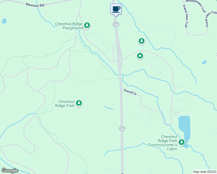 map of restaurants, bars, coffee shops, grocery stores, and more near 6194 Chestnut Ridge Road in Orchard Park