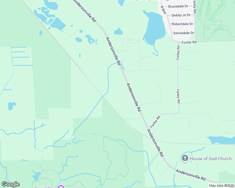 map of restaurants, bars, coffee shops, grocery stores, and more near 9667 Andersonville Road in Clarkston