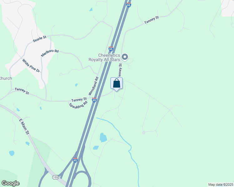 map of restaurants, bars, coffee shops, grocery stores, and more near 2 Patriot Lane in Georgetown