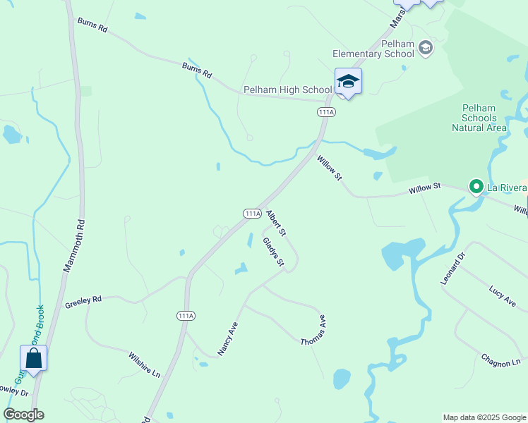 119 Marsh Road, Pelham NH Walk Score