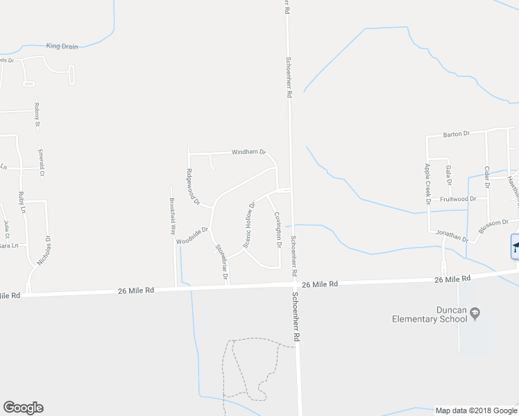 map of restaurants, bars, coffee shops, grocery stores, and more near 57304 Scenic Hollow Drive in Washington