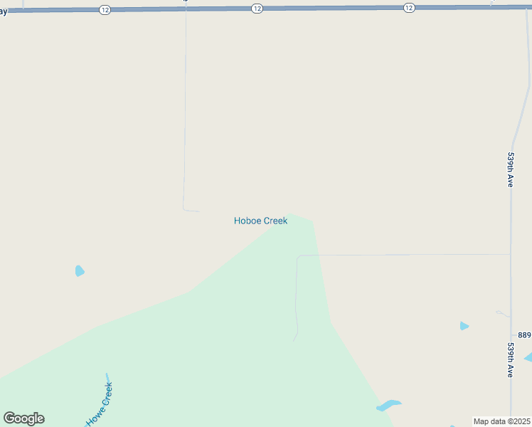 map of restaurants, bars, coffee shops, grocery stores, and more near 88940 538 Avenue in Bloomfield