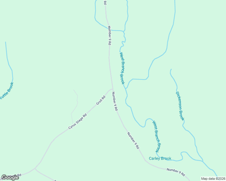 map of restaurants, bars, coffee shops, grocery stores, and more near 143 Number 9 Road in Rowe