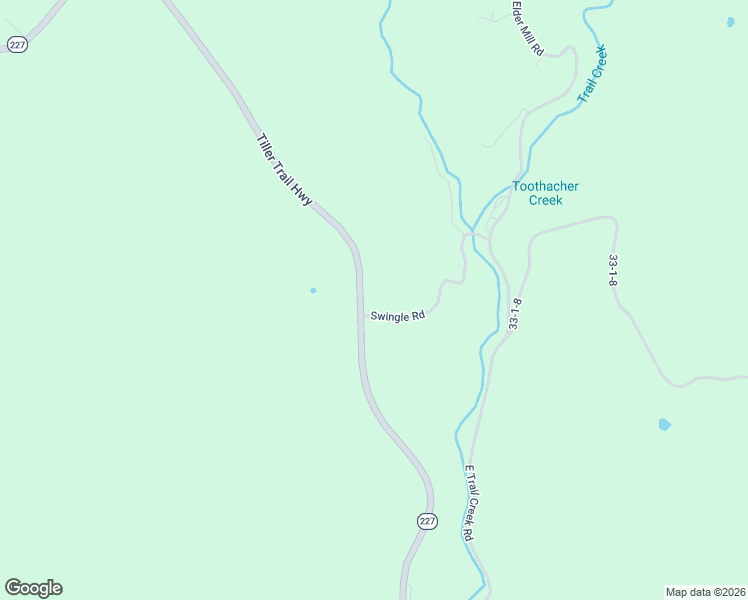 map of restaurants, bars, coffee shops, grocery stores, and more near 2080 Swingle Road in Trail