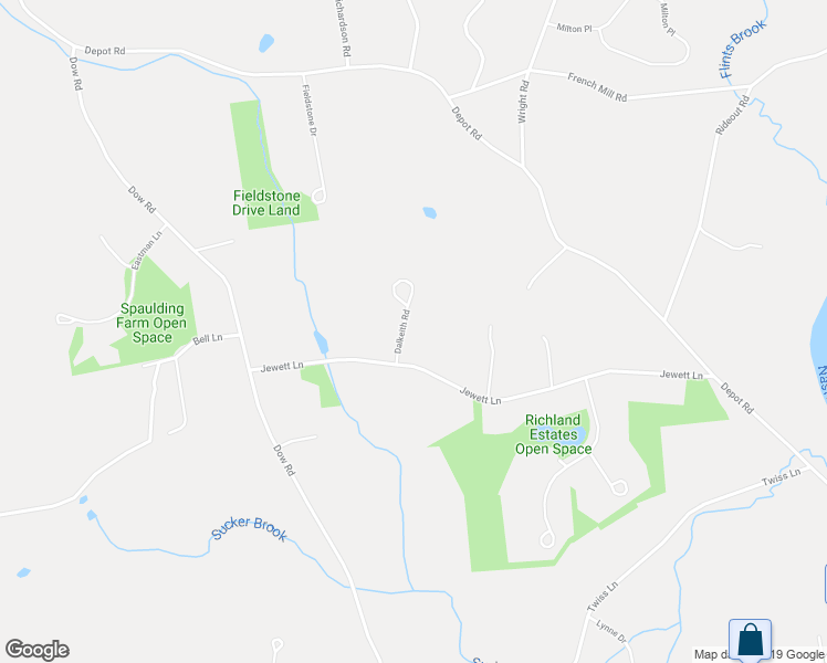 map of restaurants, bars, coffee shops, grocery stores, and more near 1 Dalkeith Road in Hollis