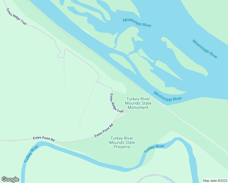 map of restaurants, bars, coffee shops, grocery stores, and more near 386 Estes Ridge Trail in Guttenberg