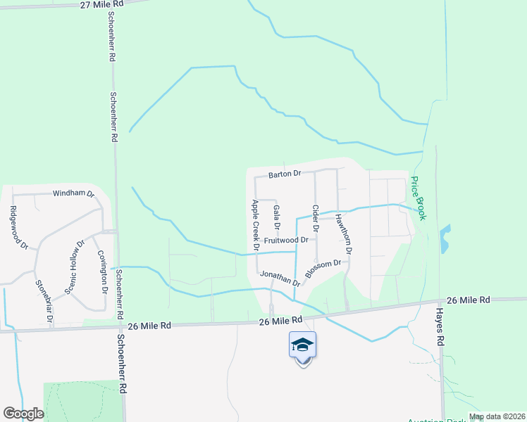 map of restaurants, bars, coffee shops, grocery stores, and more near 57648 Apple Creek Dr in Washington