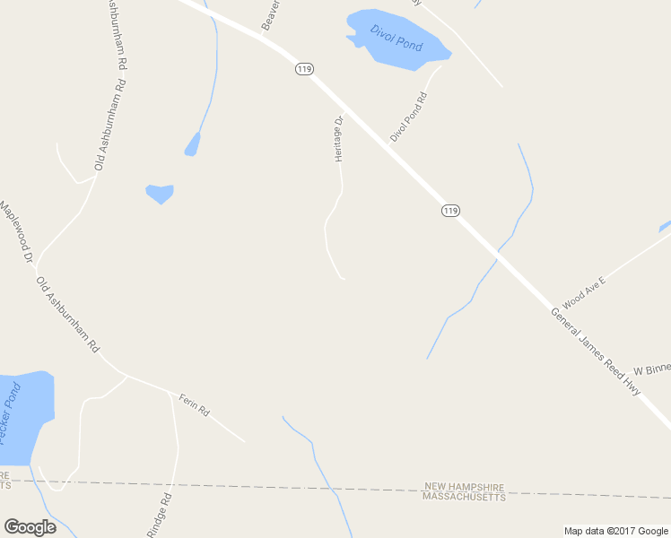 map of restaurants, bars, coffee shops, grocery stores, and more near 19 Heritage Drive in Rindge