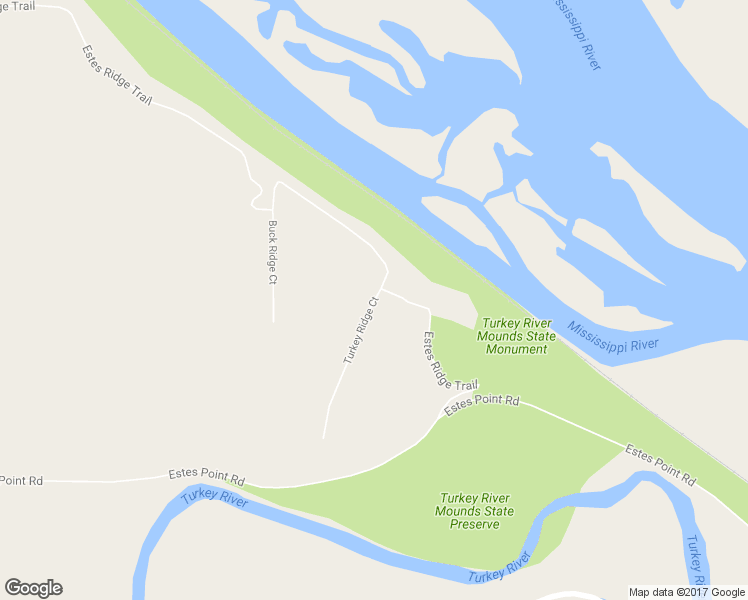 map of restaurants, bars, coffee shops, grocery stores, and more near 309 Turkey Ridge Court in Guttenberg