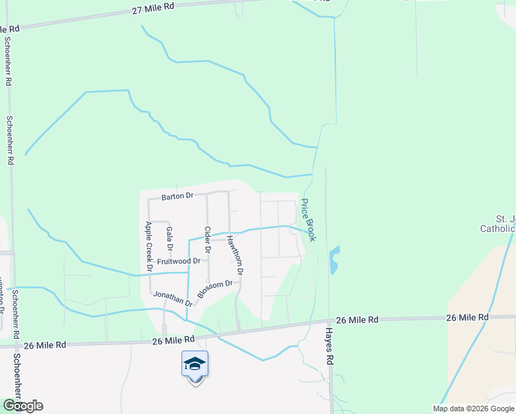 map of restaurants, bars, coffee shops, grocery stores, and more near 57793 Cypress Street in Washington