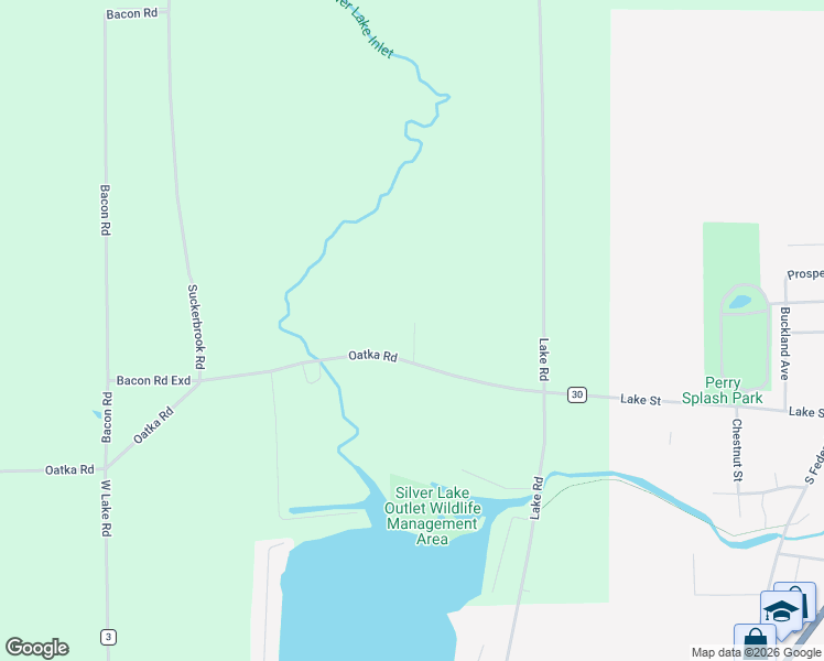 map of restaurants, bars, coffee shops, grocery stores, and more near 6935 Oatka Road in Perry