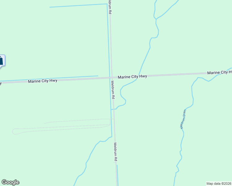 map of restaurants, bars, coffee shops, grocery stores, and more near 6053 Meldrum Road in St. Clair County