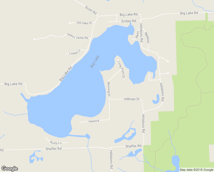 map of restaurants, bars, coffee shops, grocery stores, and more near 5851 Morning Drive in Oakland County