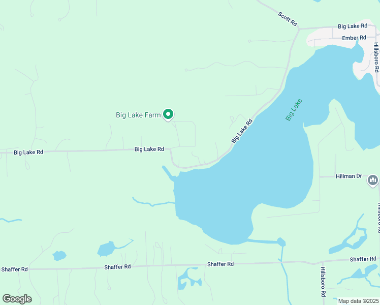 map of restaurants, bars, coffee shops, grocery stores, and more near 12050 Big Lake Road in Oakland County