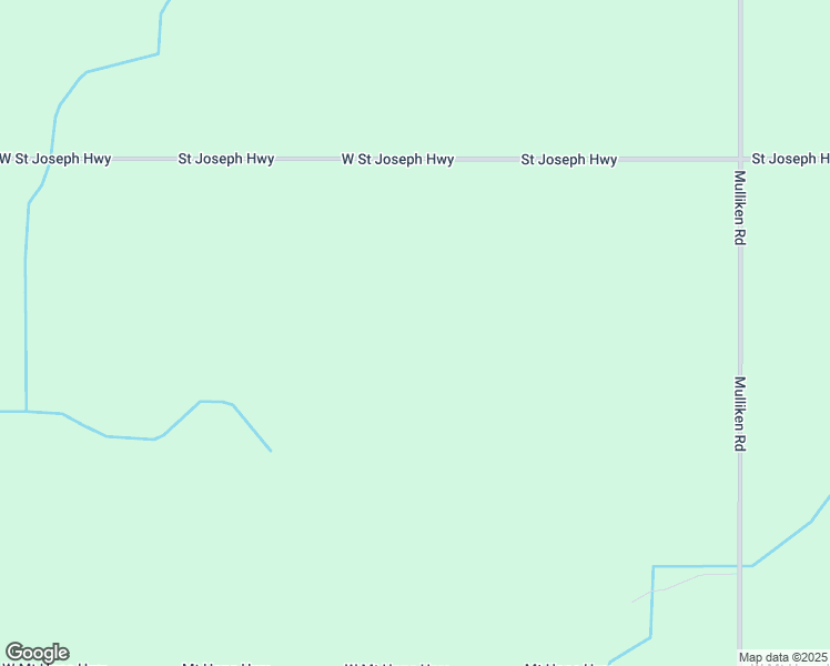 map of restaurants, bars, coffee shops, grocery stores, and more near in Mulliken