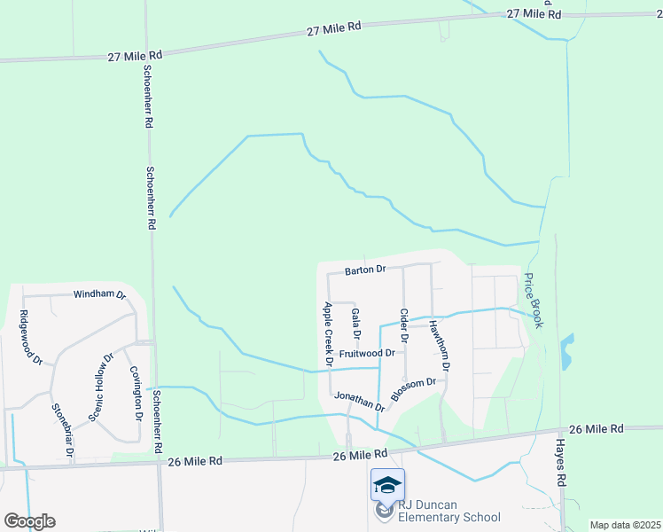 map of restaurants, bars, coffee shops, grocery stores, and more near 14277 Barton Drive in Washington