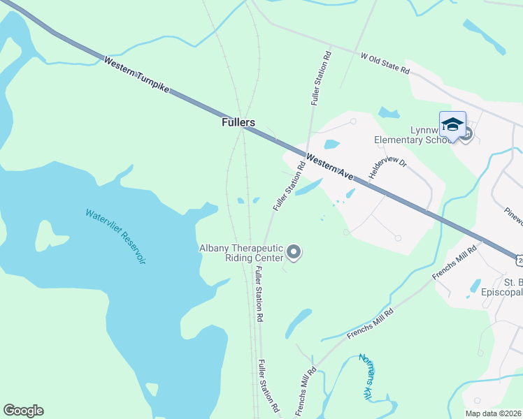 map of restaurants, bars, coffee shops, grocery stores, and more near 6651 Fuller Station Road in Altamont