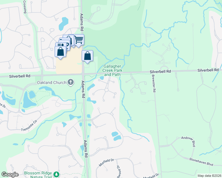 map of restaurants, bars, coffee shops, grocery stores, and more near 2839 Hastings Court in Oakland charter Township