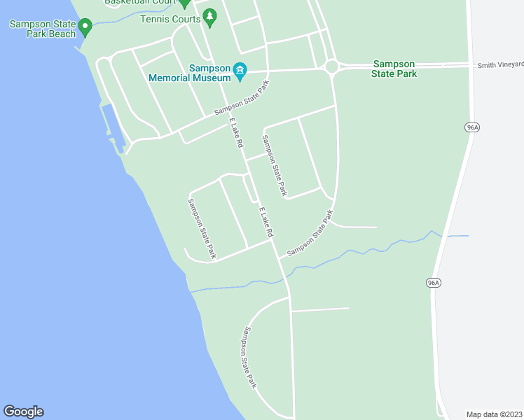 map of restaurants, bars, coffee shops, grocery stores, and more near 6501 East Lake Road in Romulus