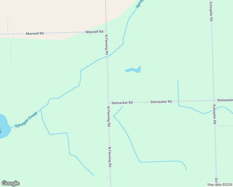 map of restaurants, bars, coffee shops, grocery stores, and more near 8612 North Fleming Road in Fowlerville