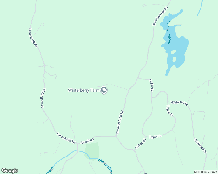 map of restaurants, bars, coffee shops, grocery stores, and more near 10 Winterberry Road in Brookline