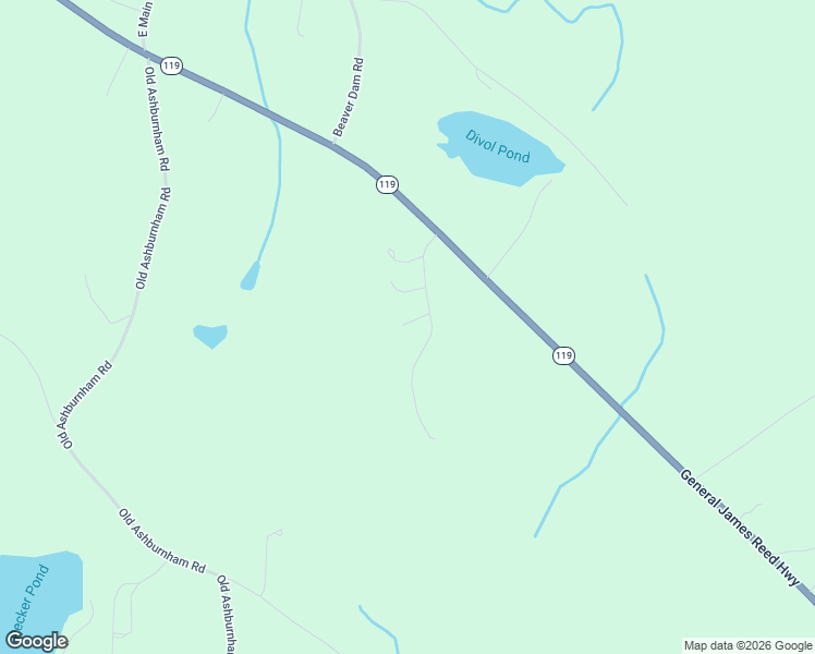 map of restaurants, bars, coffee shops, grocery stores, and more near 38 Heritage Drive in Rindge