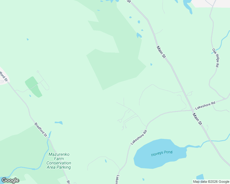 map of restaurants, bars, coffee shops, grocery stores, and more near 27 Hoveys Pond Drive in Boxford