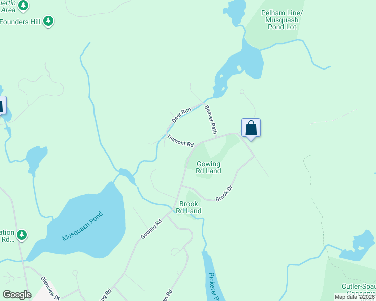 map of restaurants, bars, coffee shops, grocery stores, and more near 72 Gowing Road in Hudson