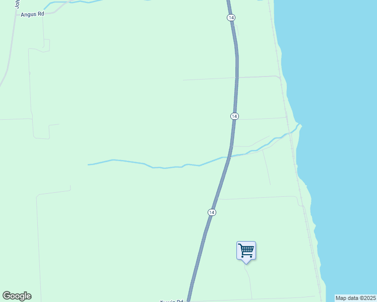 map of restaurants, bars, coffee shops, grocery stores, and more near 846 New York 14 in Penn Yan