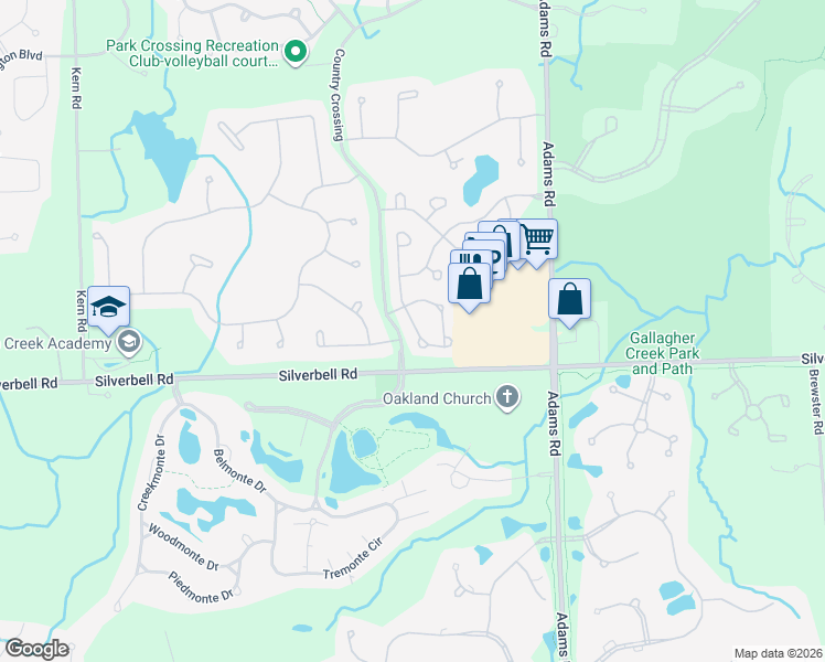 map of restaurants, bars, coffee shops, grocery stores, and more near 4861 Carrington Drive in Rochester Hills