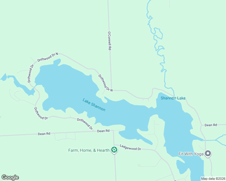 map of restaurants, bars, coffee shops, grocery stores, and more near 8160 O'Connell Road in Fenton