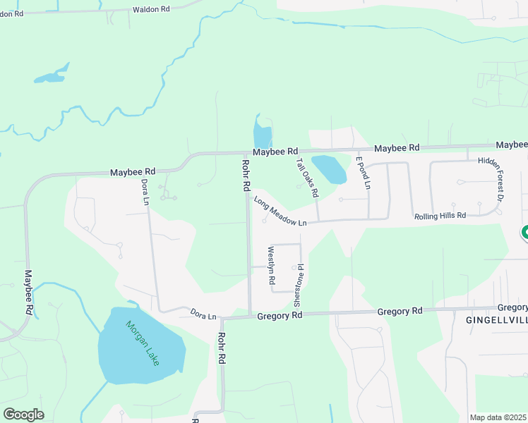 map of restaurants, bars, coffee shops, grocery stores, and more near 3971 Long Meadow Lane in Orion charter Township