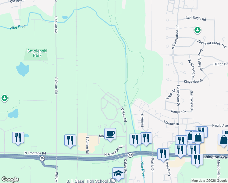 map of restaurants, bars, coffee shops, grocery stores, and more near 833 Stonefield Drive in Mount Pleasant
