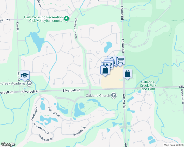 map of restaurants, bars, coffee shops, grocery stores, and more near 4861 Carrington Drive in Rochester Hills