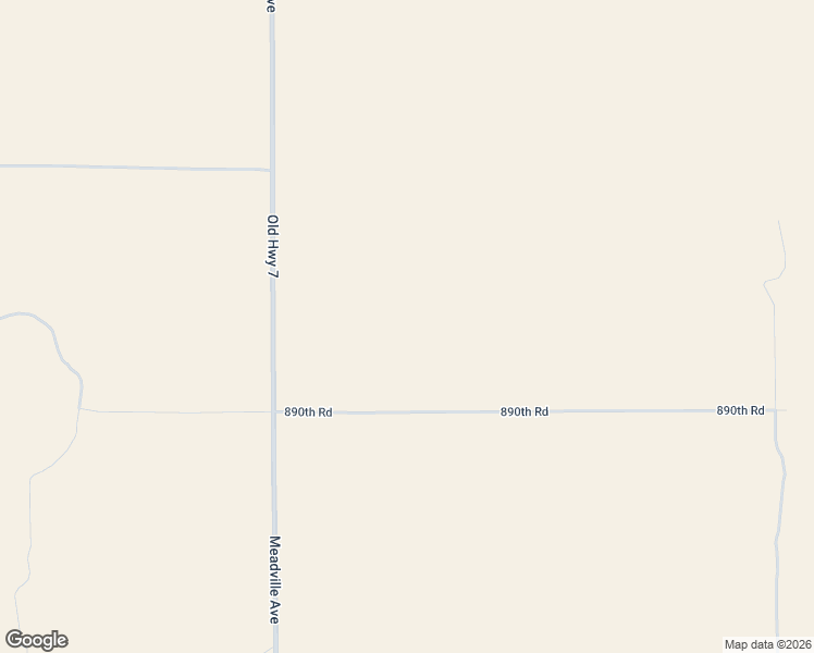 map of restaurants, bars, coffee shops, grocery stores, and more near 890th Road in Ainsworth