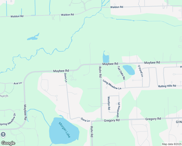 map of restaurants, bars, coffee shops, grocery stores, and more near 3551 Capaldi Circle in Orion charter Township