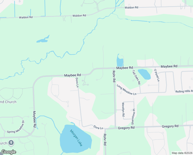 map of restaurants, bars, coffee shops, grocery stores, and more near 3590 Capaldi Circle in Oakland County