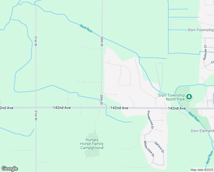 map of restaurants, bars, coffee shops, grocery stores, and more near 4229 20th Street in Dorr
